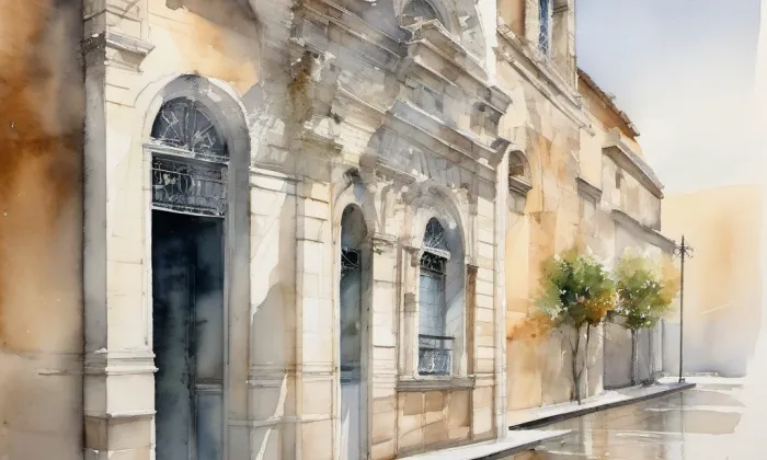 Galerie Josefa Sudka – akvarel