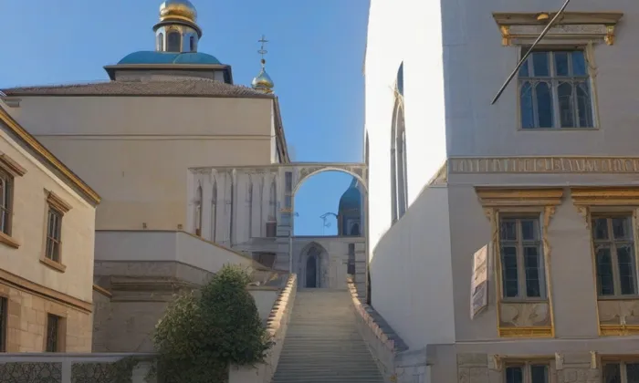 Gočárovo schodiště – iluminace