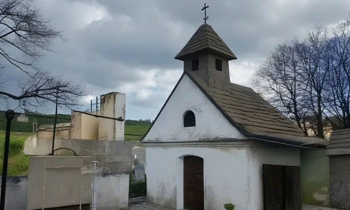 hřbitov ve Vrbně pod Pradědem – léto