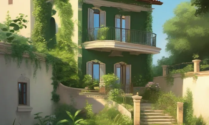 Hartmanova vila – léto