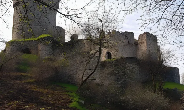 Helfenburk u Úštěka – jaro