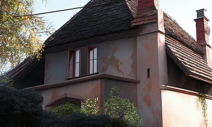 Herbenova vila – podzim