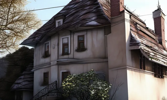 Herbenova vila – zima