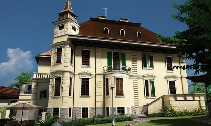 Hernychova vila – léto