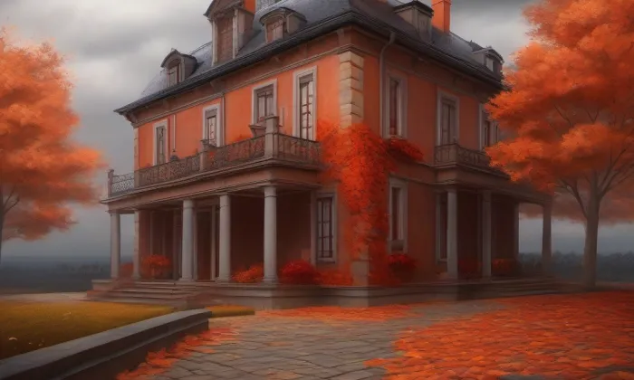 Hořanovského vila – podzim