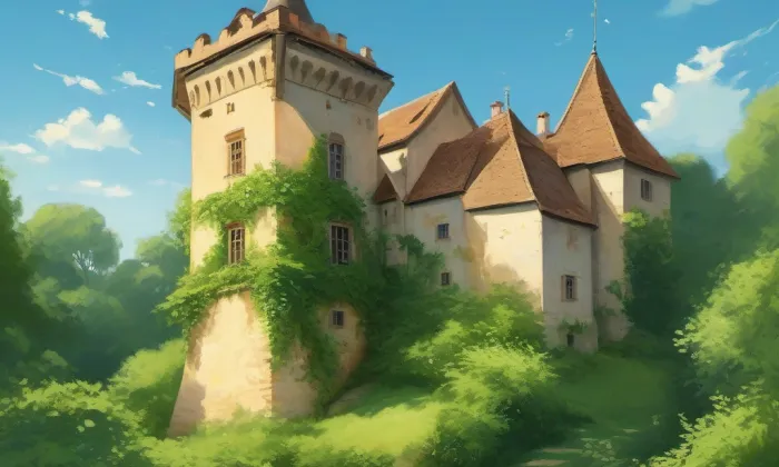 Horní tvrz ve Volfarticích – léto