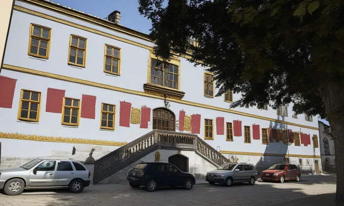 hostinec U  Zlatého slunce – iluminace