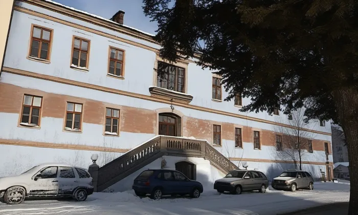 hostinec U  Zlatého slunce – zima