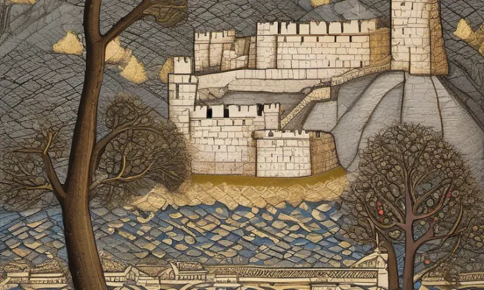 Hrad u Bílovic – iluminace