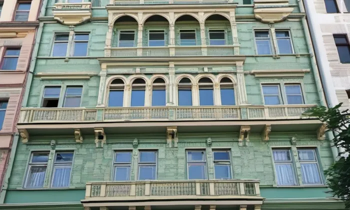 Janáčkovo nábřeží 19 – léto