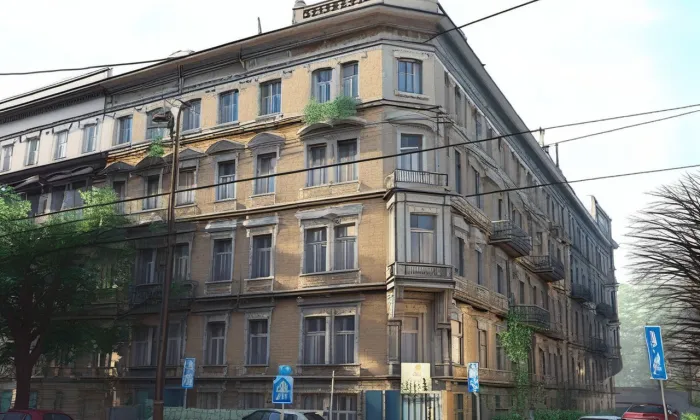 Jechentalovy domy, Malostranské nábř. 558/1 – léto