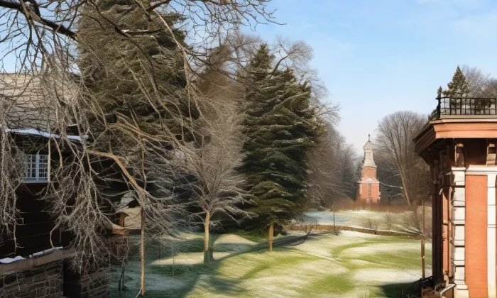 Křížová cesta Liběchov – zima