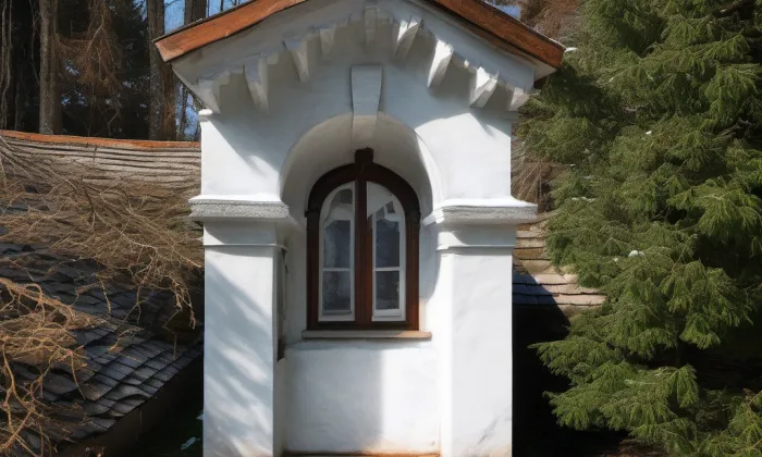Křížová cesta Milejovice – zima