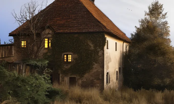 Křenice – noc
