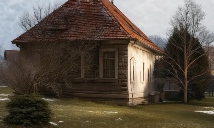 Křenice – zima