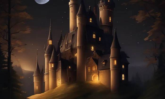 Kamýk (letohrádek) – noc