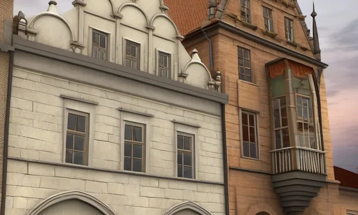 Kamenný dům – noc