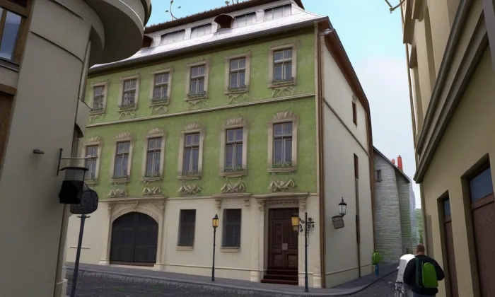 Kapounovský dům – jaro
