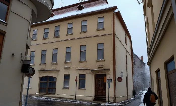 Kapounovský dům – zima