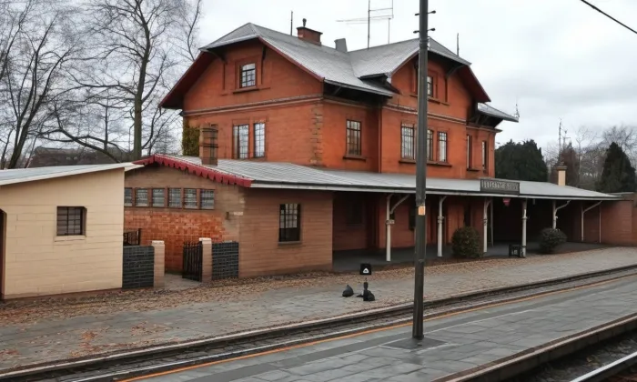 Kardašova Řečice (nádraží) – podzim