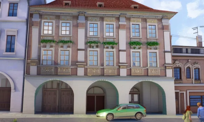 Karlovo náměstí čp. 7 (Kolín) – jaro