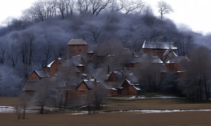 Kazín – zima