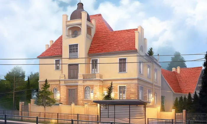 Kestřánkova vila Marie – noc