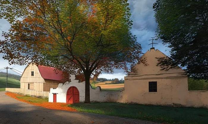 Knorův statek – podzim