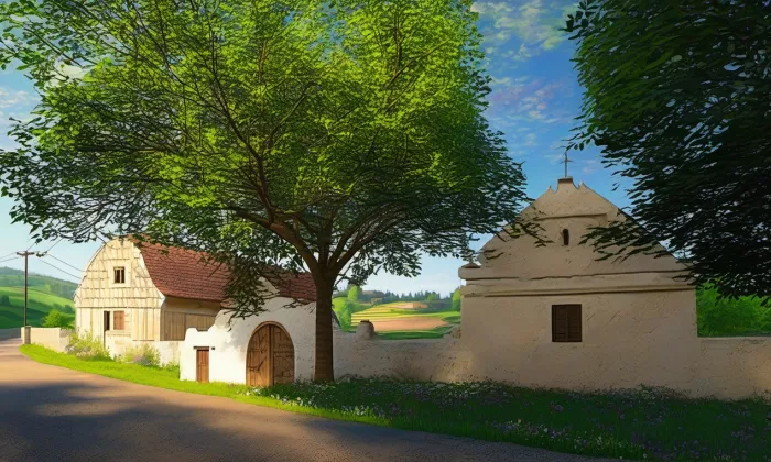 Knorův statek – jaro