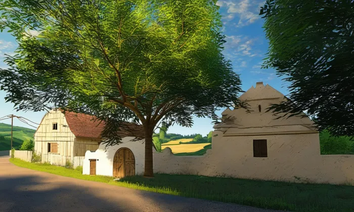 Knorův statek – léto