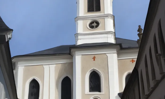 Kostel Narození Panny Marie (Trutnov) – podzim
