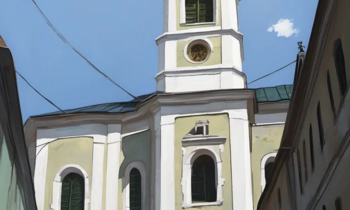 Kostel Narození Panny Marie (Trutnov) – léto