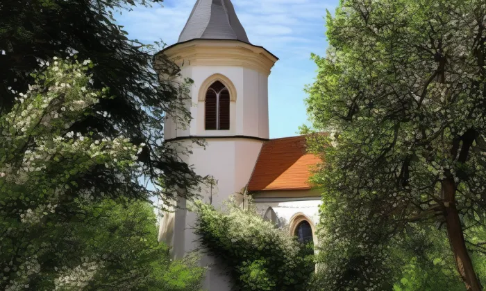 Kostel Panny Marie Sněžné – jaro