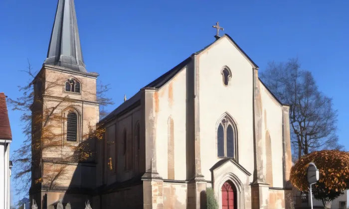 Kostel svatého Jakuba Většího (Srbeč) – podzim