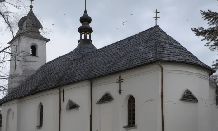 Kostel svatého Mikuláše (Nový Jičín) – noc