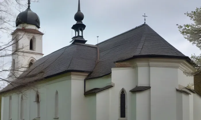 Kostel svatého Mikuláše (Nový Jičín) – jaro