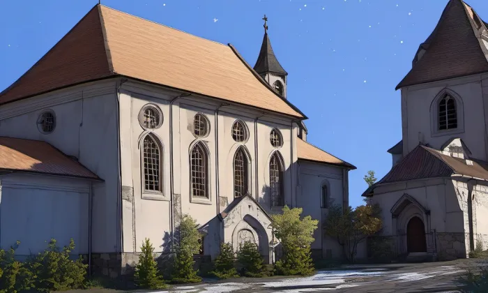Kostel svatého Václava – noc