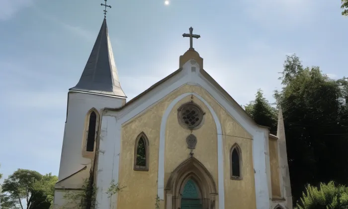 Kostel Všech svatých – léto