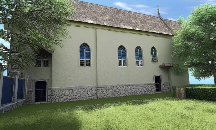 kostel Zvěstování Páně – léto