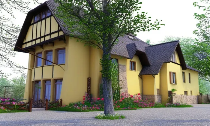 Kotěrova vila (Bechyně) – jaro