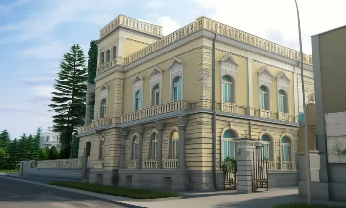 Kunzova vila – léto