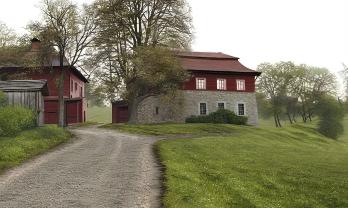 Kvítkův dvůr – noc