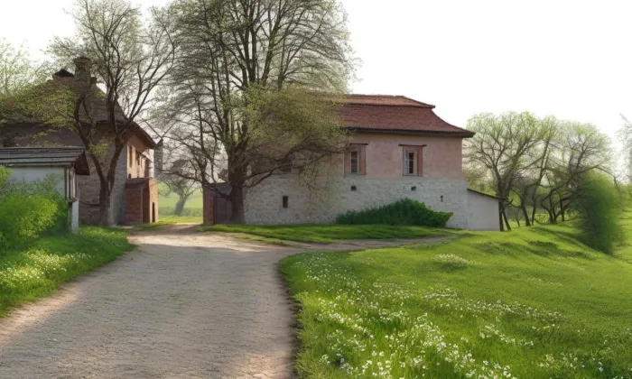 Kvítkův dvůr – jaro