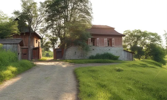 Kvítkův dvůr – léto