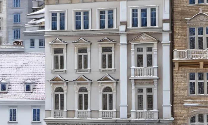 Lázeňský dům Heluán – zima