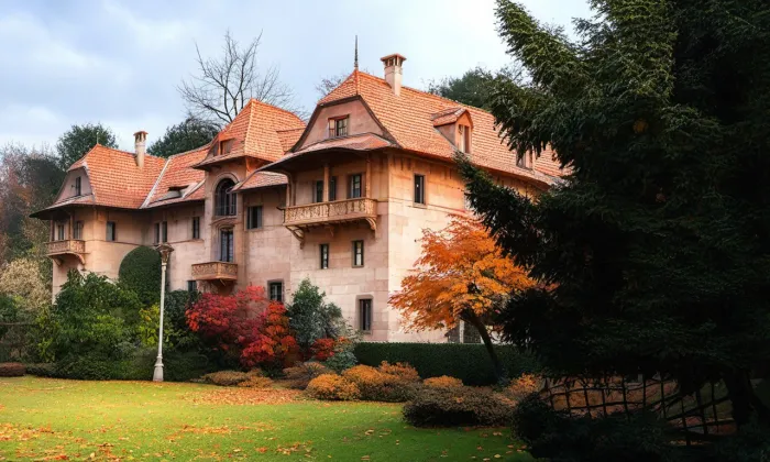 lázeňský dům Jestřabí – podzim