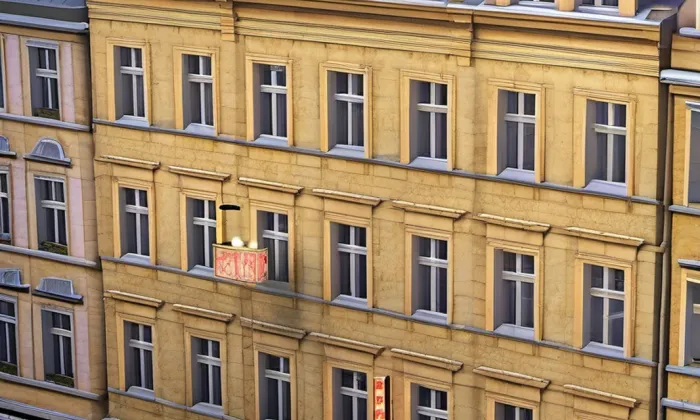 lázeňský dům Paderewski – noc