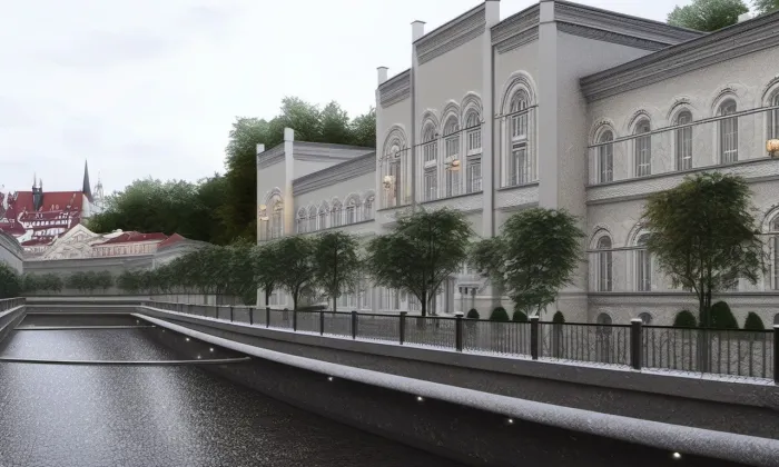 Lázně III – noc