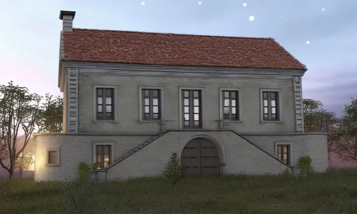 Letohrádek Portz – noc