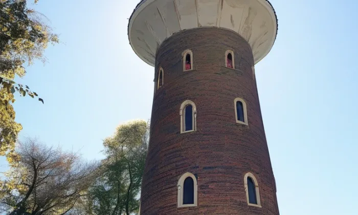 Libeňská vodárenská věž – iluminace